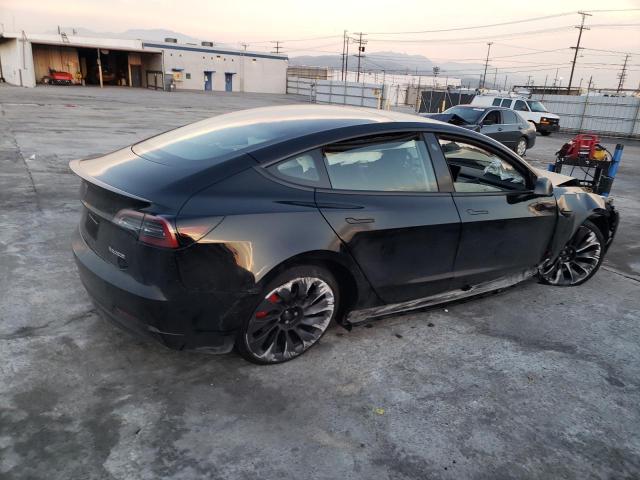 5YJ3E1EC6PF579644 - 2023 TESLA MODEL 3 BLACK photo 3