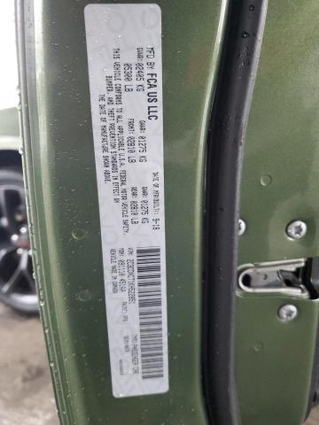 2C3CDXCT1KH522851 - 2019 DODGE CHARGER R/T GREEN photo 12