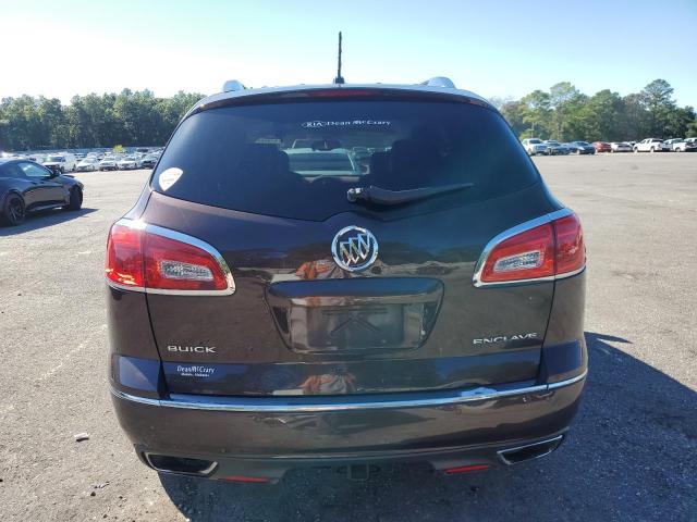5GAKRBKD5FJ223665 - 2015 BUICK ENCLAVE BURGUNDY photo 6