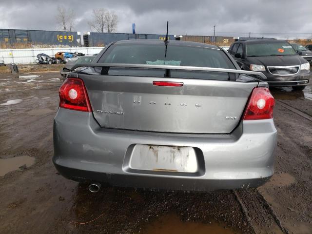 1C3CDZCG2DN741956 - 2013 DODGE AVENGER SXT GRAY photo 6