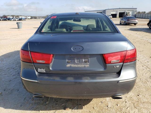 5NPEU4AF0AH625622 - 2010 HYUNDAI SONATA SE BLUE photo 6