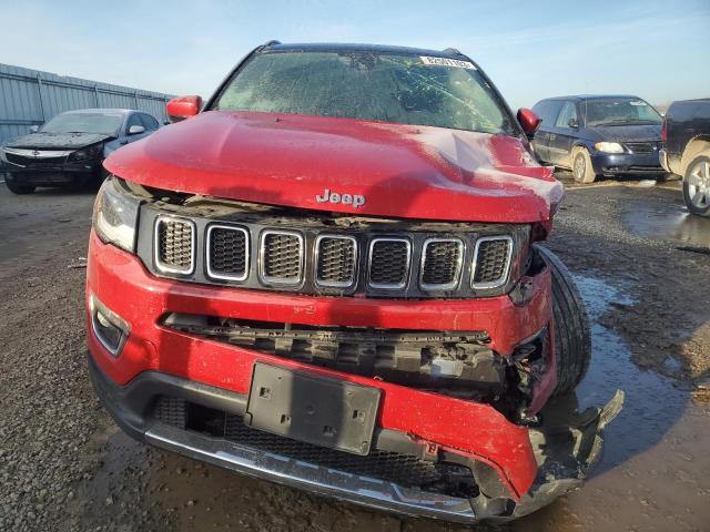 3C4NJCCB6JT494905 - 2018 JEEP COMPASS LIMITED RED photo 5