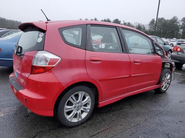 JHMGE88449S047005 - 2009 HONDA FIT SPORT RED photo 3