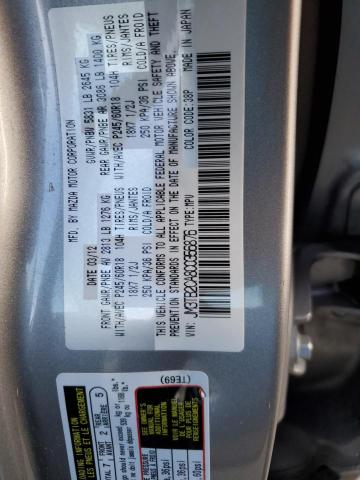 JM3TB2CA8C0356876 - 2012 MAZDA CX-9 GRAY photo 13