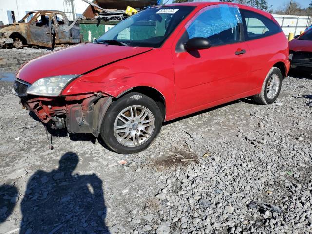 1FAFP31N77W232920 - 2007 FORD FOCUS ZX3 RED photo 1