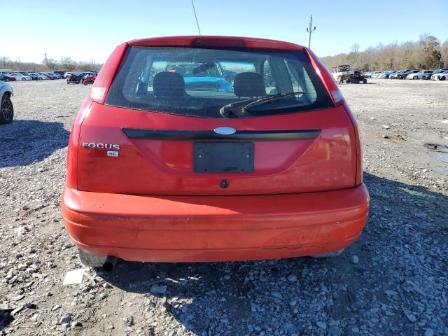1FAFP31N77W232920 - 2007 FORD FOCUS ZX3 RED photo 6