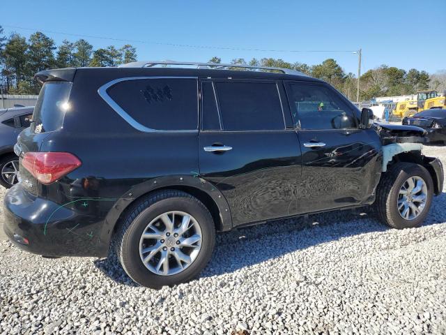 JN8AZ2NF0B9501587 - 2011 INFINITI QX56 BLACK photo 3