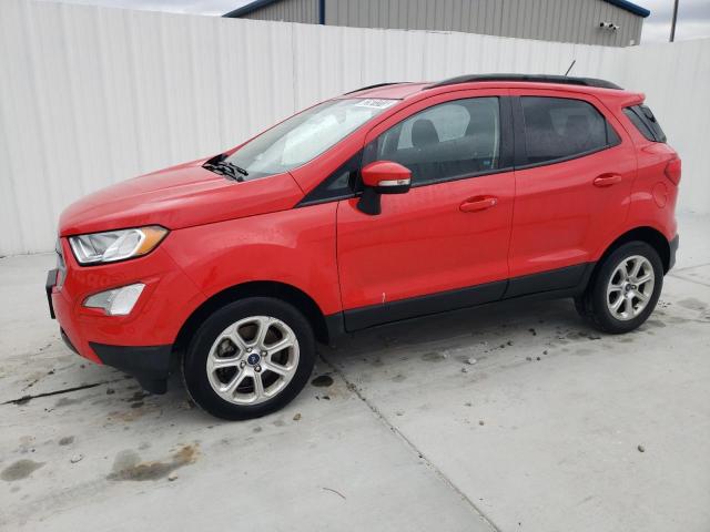MAJ3S2GEXKC305887 - 2019 FORD ECOSPORT SE RED photo 1