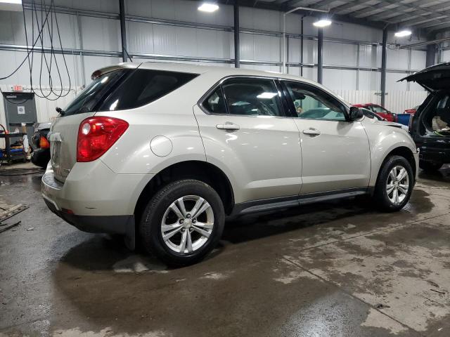 1GNALAEK1FZ115519 - 2015 CHEVROLET EQUINOX LS CREAM photo 3