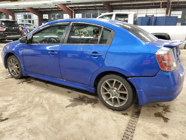 3N1CB6AP3AL700415 - 2010 NISSAN SENTRA SE-R SPEC V BLUE photo 2