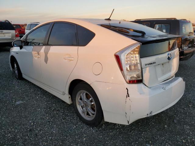 JTDKN3DU8A0116802 - 2010 TOYOTA PRIUS WHITE photo 2