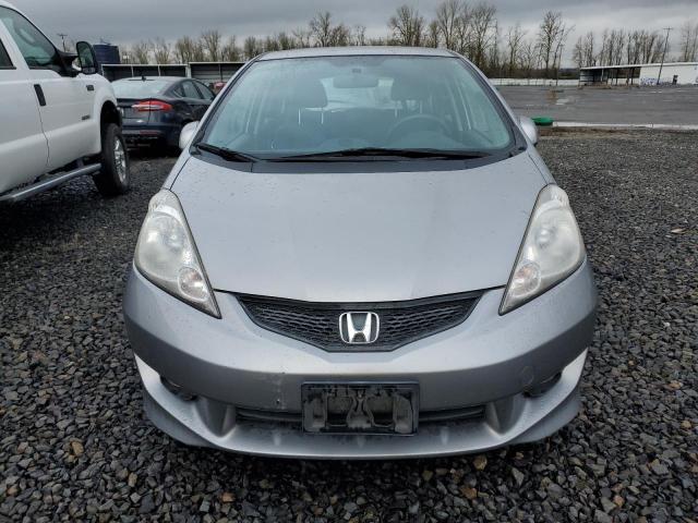 JHMGE8H47AC002039 - 2010 HONDA FIT SPORT GRAY photo 5