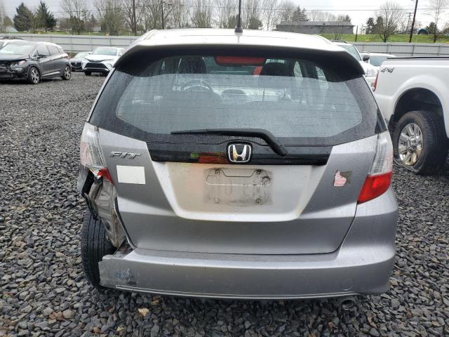 JHMGE8H47AC002039 - 2010 HONDA FIT SPORT GRAY photo 6