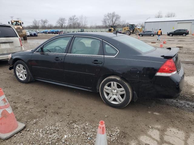 2G1WG5E35C1300544 - 2012 CHEVROLET IMPALA LT BLACK photo 2