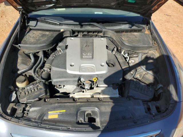 JN1CV6AP9CM627986 - 2012 INFINITI G37 BASE BLUE photo 11