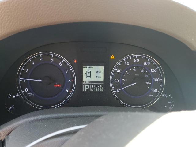 JN1CV6AP9CM627986 - 2012 INFINITI G37 BASE BLUE photo 9