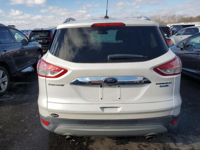 1FMCU9J93EUC86568 - 2014 FORD ESCAPE TITANIUM WHITE photo 6