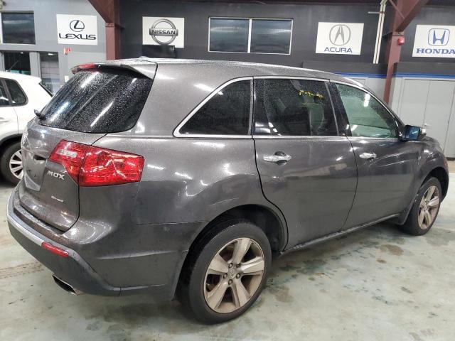 2HNYD2H24BH503032 - 2011 ACURA MDX GRAY photo 3