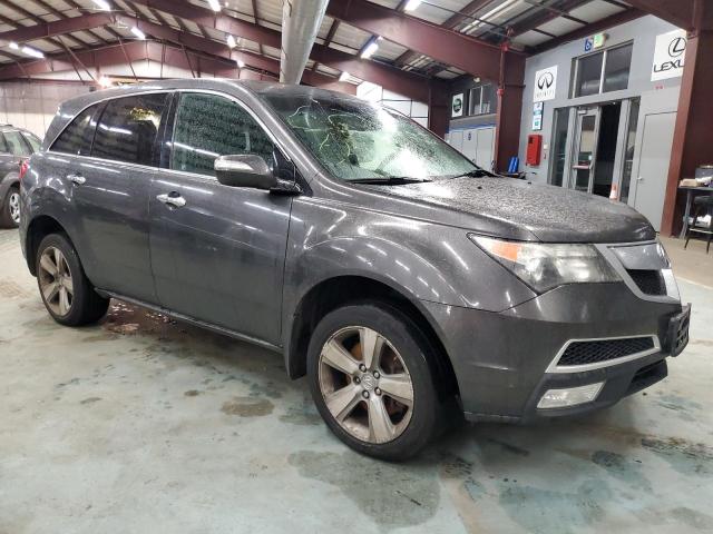 2HNYD2H24BH503032 - 2011 ACURA MDX GRAY photo 4