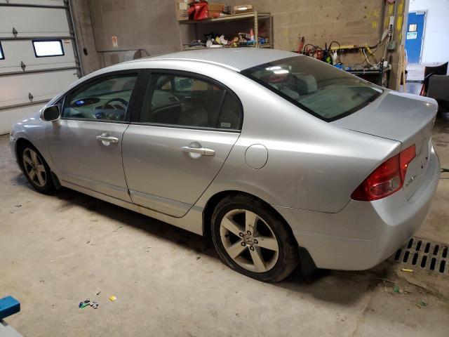 1HGFA16877L088971 - 2007 HONDA CIVIC EX SILVER photo 2