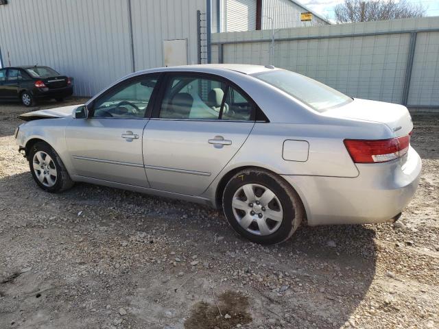 5NPET46F18H321267 - 2008 HYUNDAI SONATA GLS SILVER photo 2