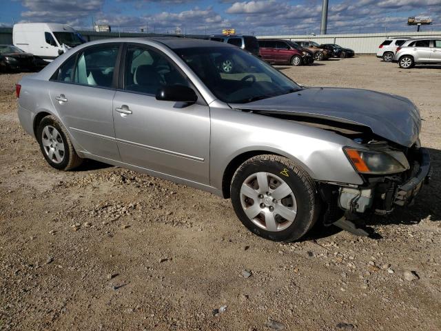 5NPET46F18H321267 - 2008 HYUNDAI SONATA GLS SILVER photo 4