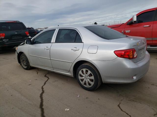 JTDBL40E69J012728 - 2009 TOYOTA COROLLA BASE SILVER photo 2