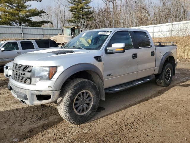 1FTFW1R6XBFB31832 - 2011 FORD F150 SVT RAPTOR SILVER photo 1