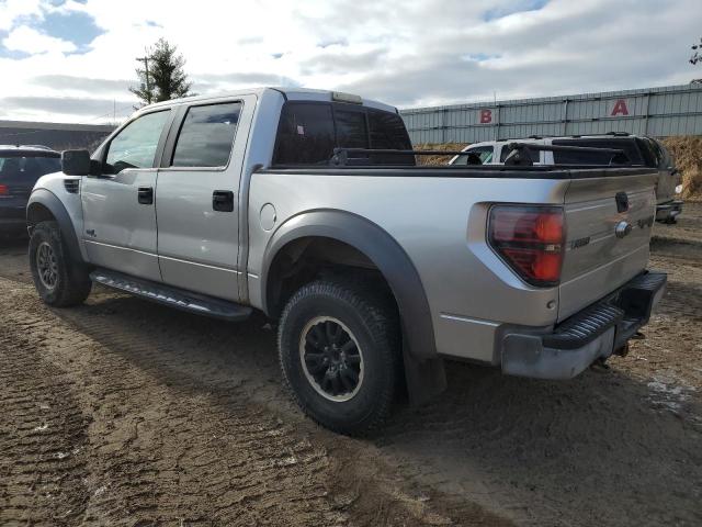 1FTFW1R6XBFB31832 - 2011 FORD F150 SVT RAPTOR SILVER photo 2