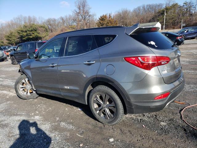 5XYZUDLB2DG081485 - 2013 HYUNDAI SANTA FE S GRAY photo 2