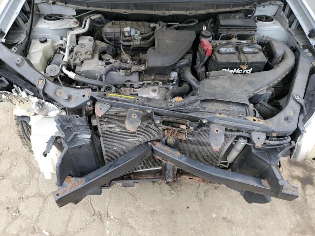 JN8AS5MT4AW500603 - 2010 NISSAN ROGUE S SILVER photo 11