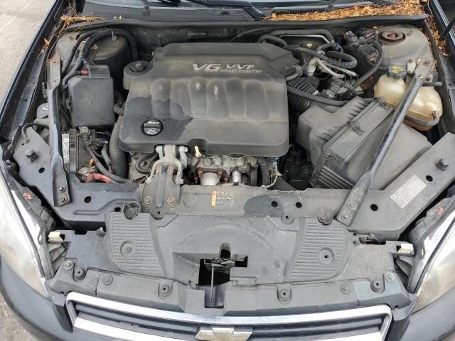 2G1WA5E36C1178486 - 2012 CHEVROLET IMPALA LS შავი ფოტო 11