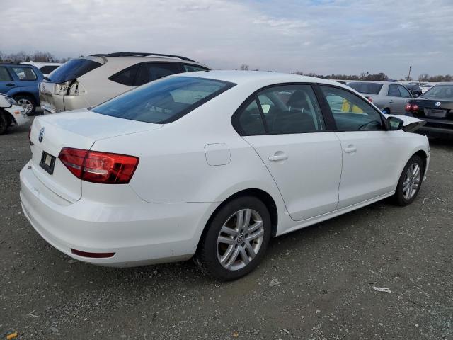 3VW2K7AJ3FM354553 - 2015 VOLKSWAGEN JETTA BASE WHITE photo 3