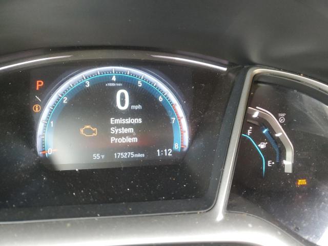 19XFC1F70GE207064 - 2016 HONDA CIVIC EXL Սպիտակ լուսանկար 9