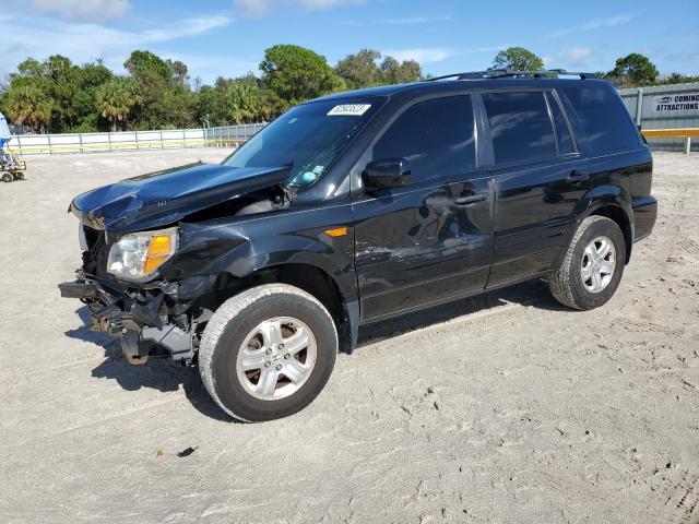 5FNYF28278B022075 - 2008 HONDA PILOT VP BLACK photo 1