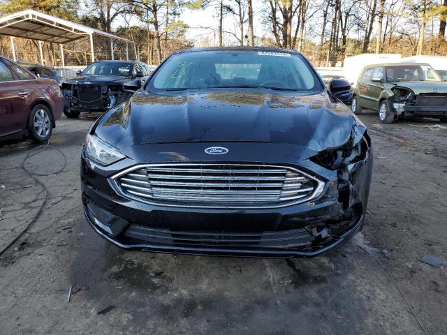 3FA6P0HD5HR309154 - 2017 FORD FUSION SE BLACK photo 5