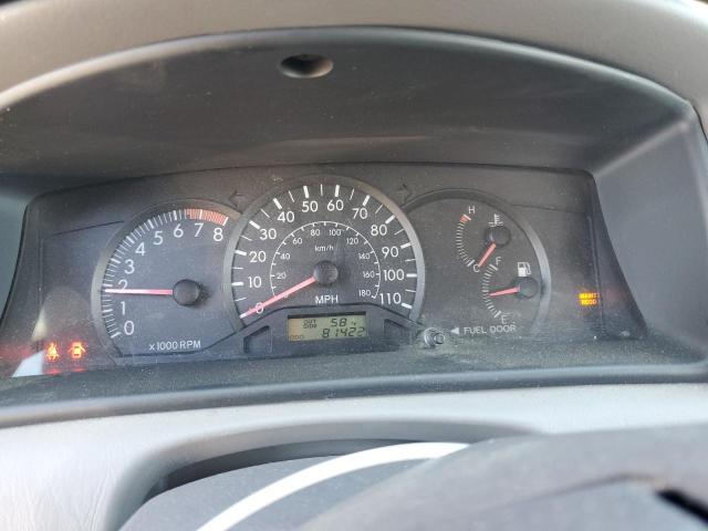 1NXBR32E65Z418437 - 2005 TOYOTA COROLLA CE 银色 照片 9