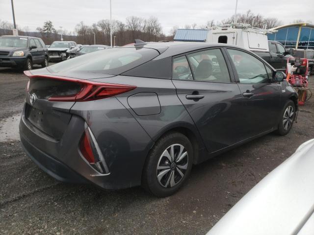 JTDKARFPXH3066970 - 2017 TOYOTA PRIUS PRIM ნაცრისფერი ფოტო 3