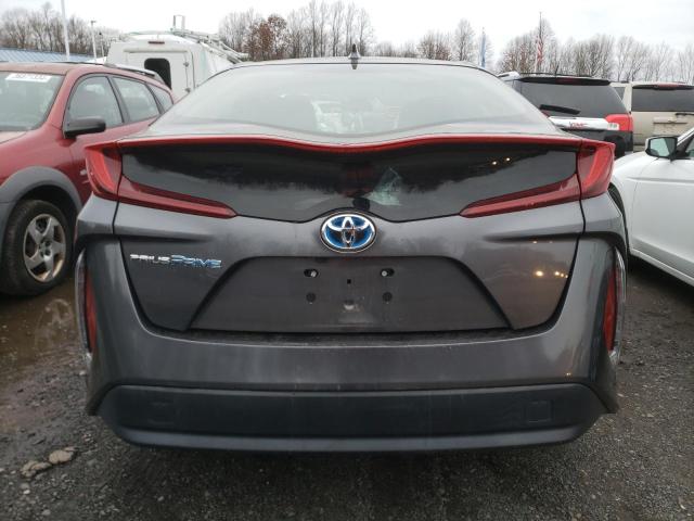 JTDKARFPXH3066970 - 2017 TOYOTA PRIUS PRIM ნაცრისფერი ფოტო 6