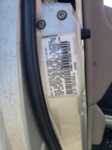 4T1BF28B01U164511 - 2001 TOYOTA AVALON XL SILVER photo 12