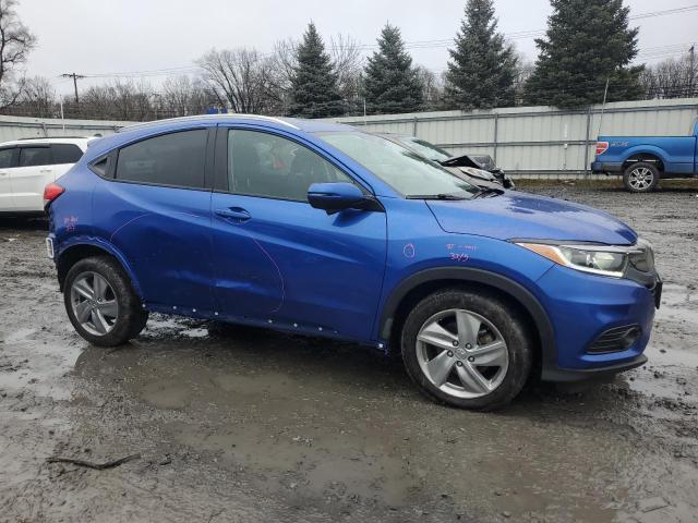 3CZRU6H50KM740463 - 2019 HONDA HR-V EX BLUE photo 4