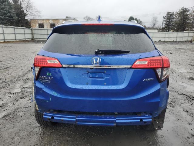 3CZRU6H50KM740463 - 2019 HONDA HR-V EX BLUE photo 6