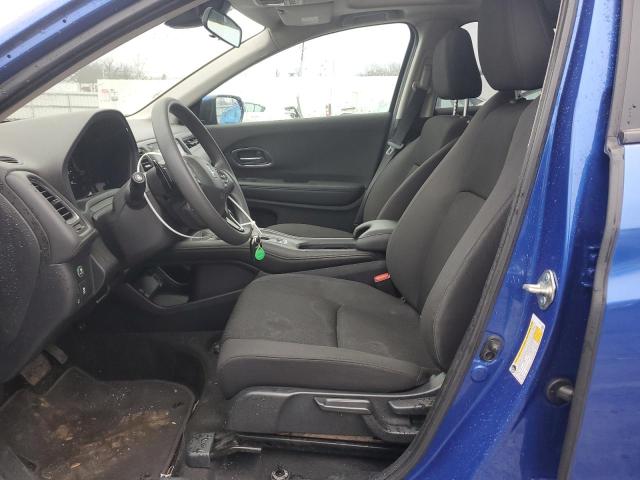 3CZRU6H50KM740463 - 2019 HONDA HR-V EX BLUE photo 7