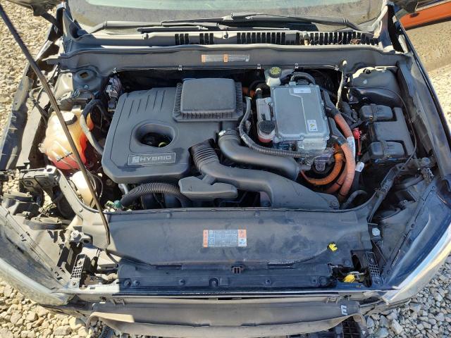 3FA6P0LU3JR120225 - 2018 FORD FUSION SE HYBRID BLACK photo 11
