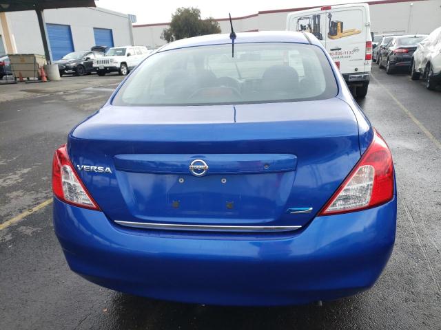 3N1CN7AP7CL908538 - 2012 NISSAN VERSA S BLUE photo 6