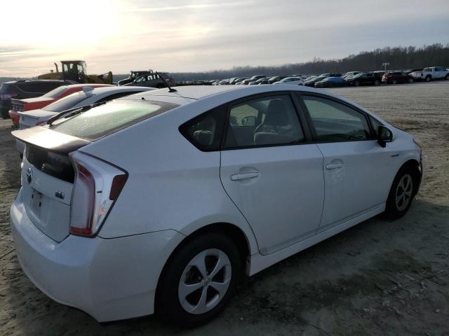 JTDKN3DU8F2001337 - 2015 TOYOTA PRIUS WHITE photo 3