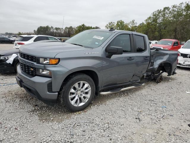 1GCRWBEH1LZ332609 - 2020 CHEVROLET SILVERADO C1500 CUSTOM GRAY photo 1