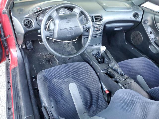 JHMEG1149SS002991 - 1995 HONDA CIVIC DEL SOL S GRAY photo 8