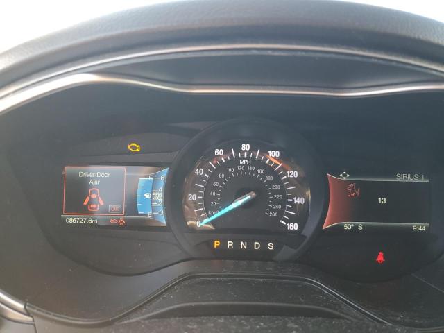 3FA6P0HD3KR231030 - 2019 FORD FUSION SE Blau Foto 9