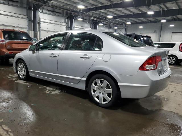 1HGFA16529L009358 - 2009 HONDA CIVIC LX SILVER photo 2